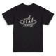 Grimey Unisex κοντομάνικη μπλούζα Burn In Flames The Anvil Regular Tee